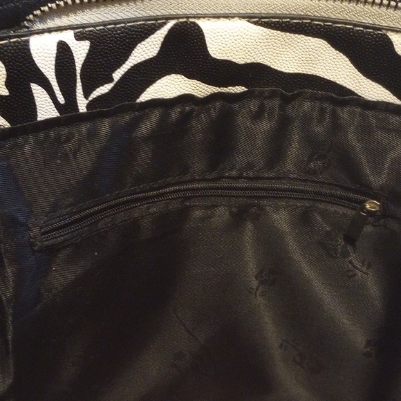 zebra print hand/shoulder bag - Picture 9 of 10